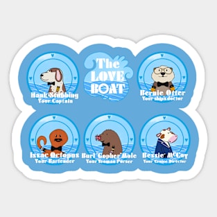 Love Boat Animal Style Sticker